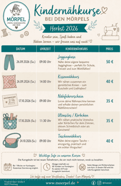 Kindernähkurse