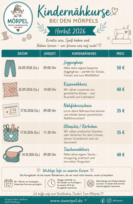 Kindernähkurse