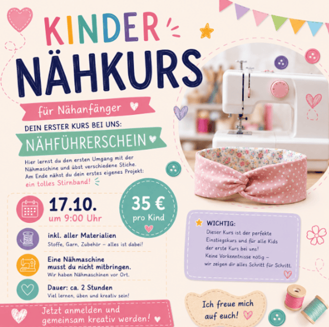 Kindernähkurs